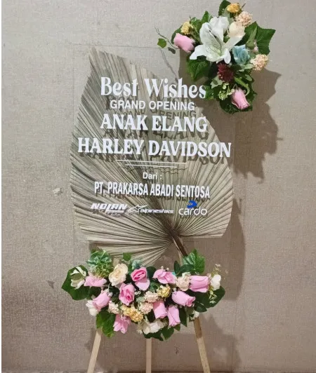Papan Akrilik Ucapan Grand Opening Siak